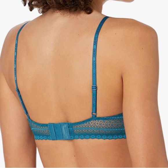 DKNY Set | Deep Ocean Lace Bralette Set Size XL - Picture 4 of 7